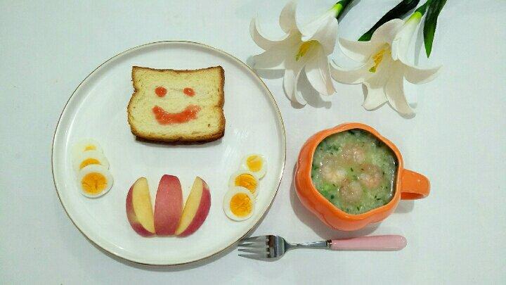 宝宝也爱的番茄时蔬鲜虾面