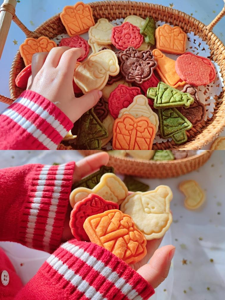 圣诞🎄饼干丨简单易做零失败