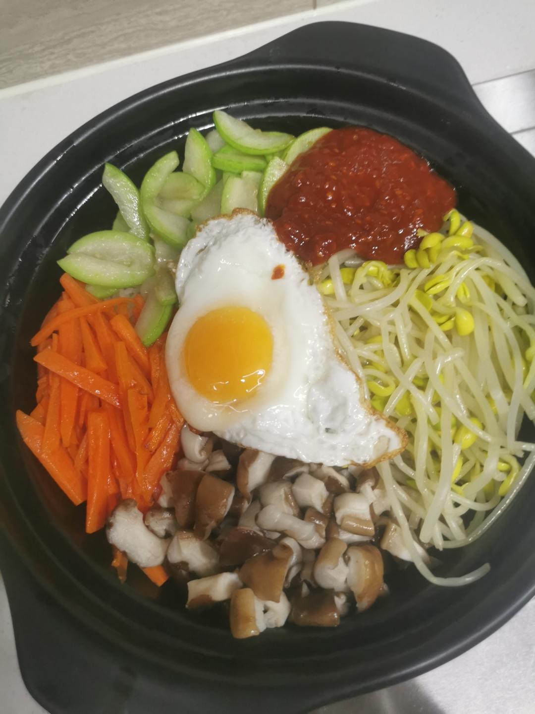 韩式拌饭(低脂高纤）