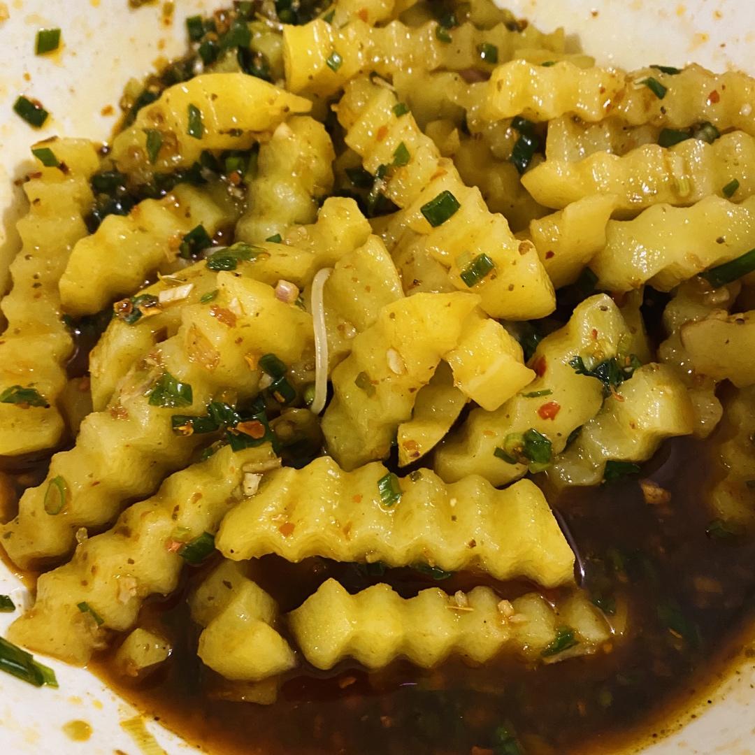 糖醋麻辣狼牙土豆花儿