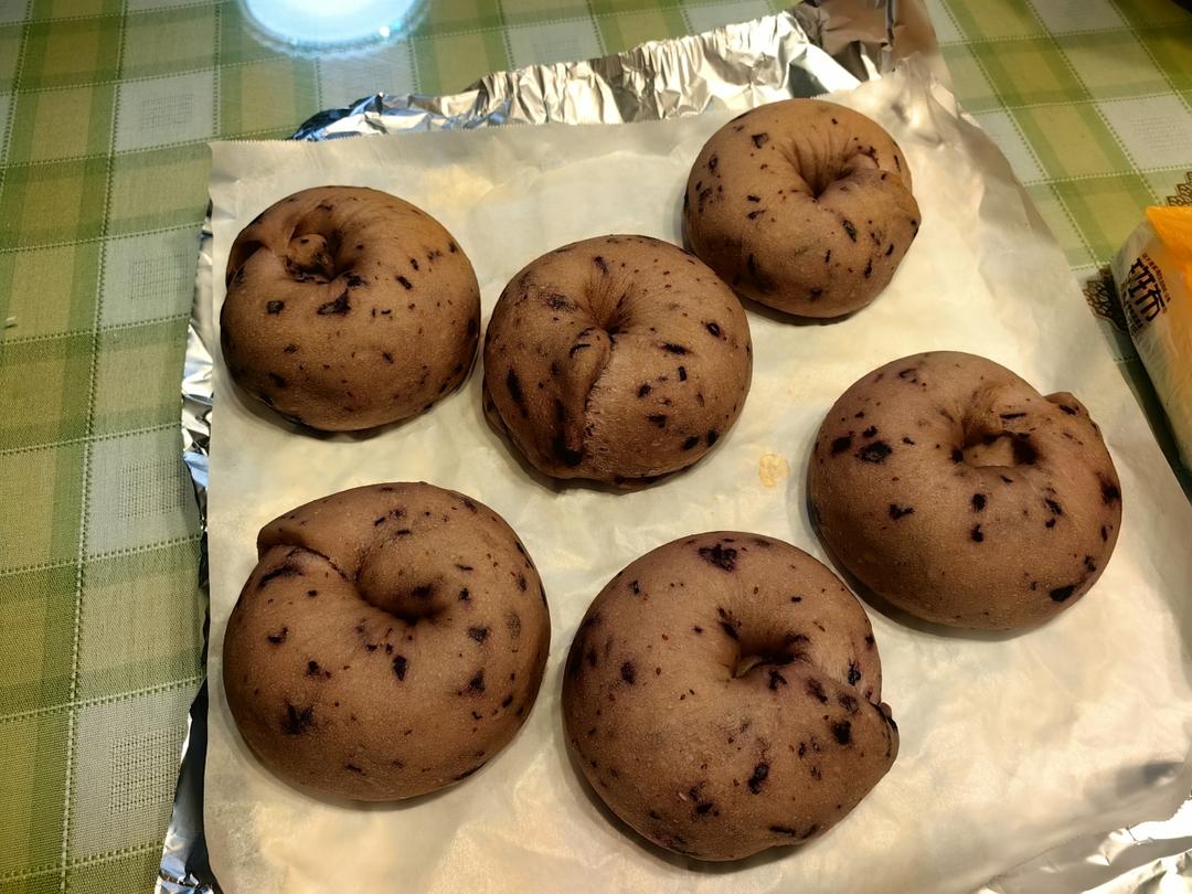 蓝莓🫐乳酪贝果🥯/步骤详细/简单好做