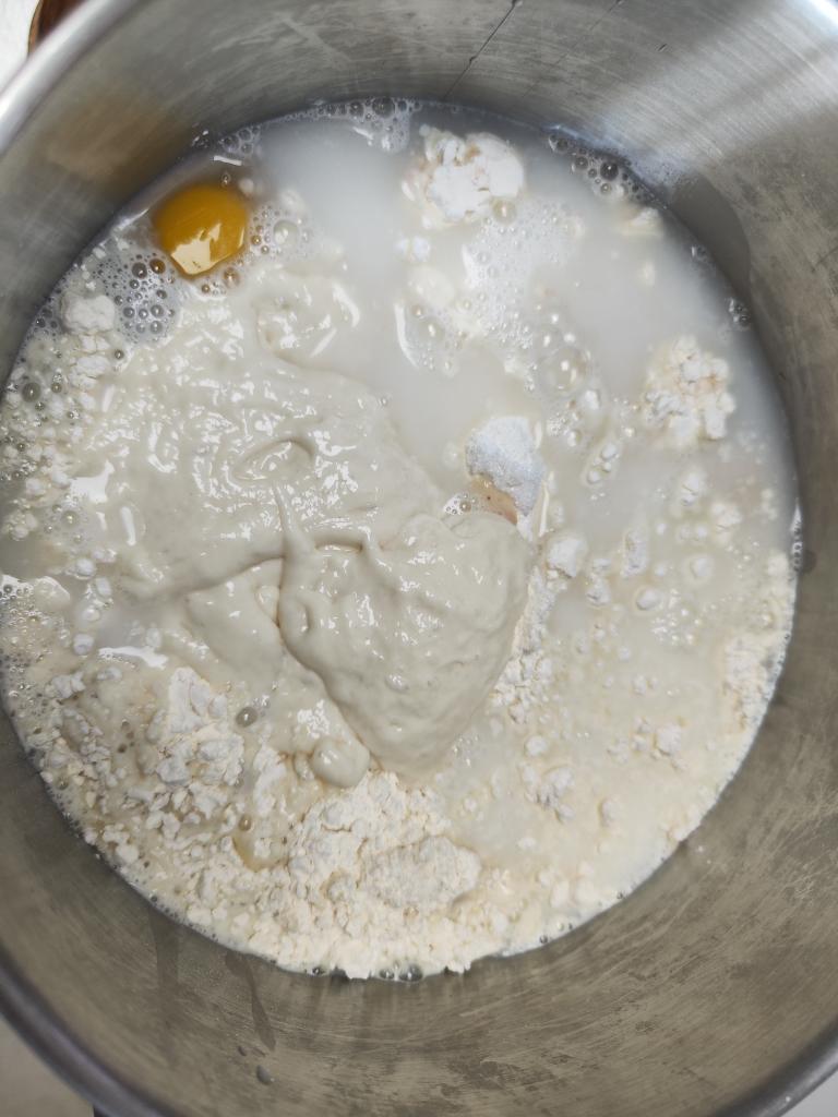 纯奶手撕吐司的做法 步骤1