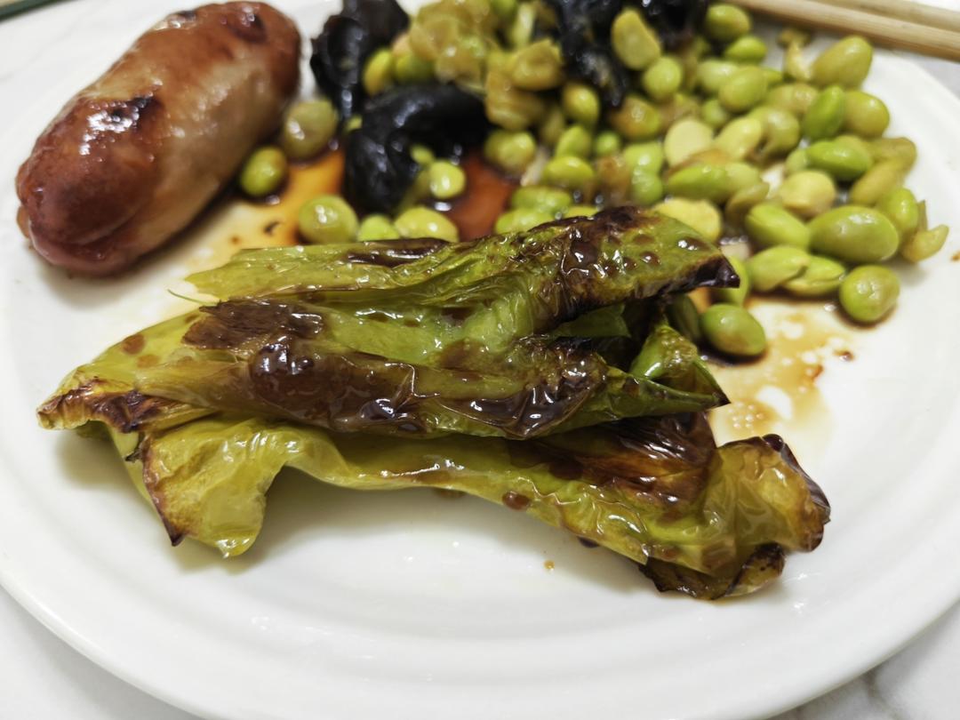 空气炸锅版 虎皮青椒