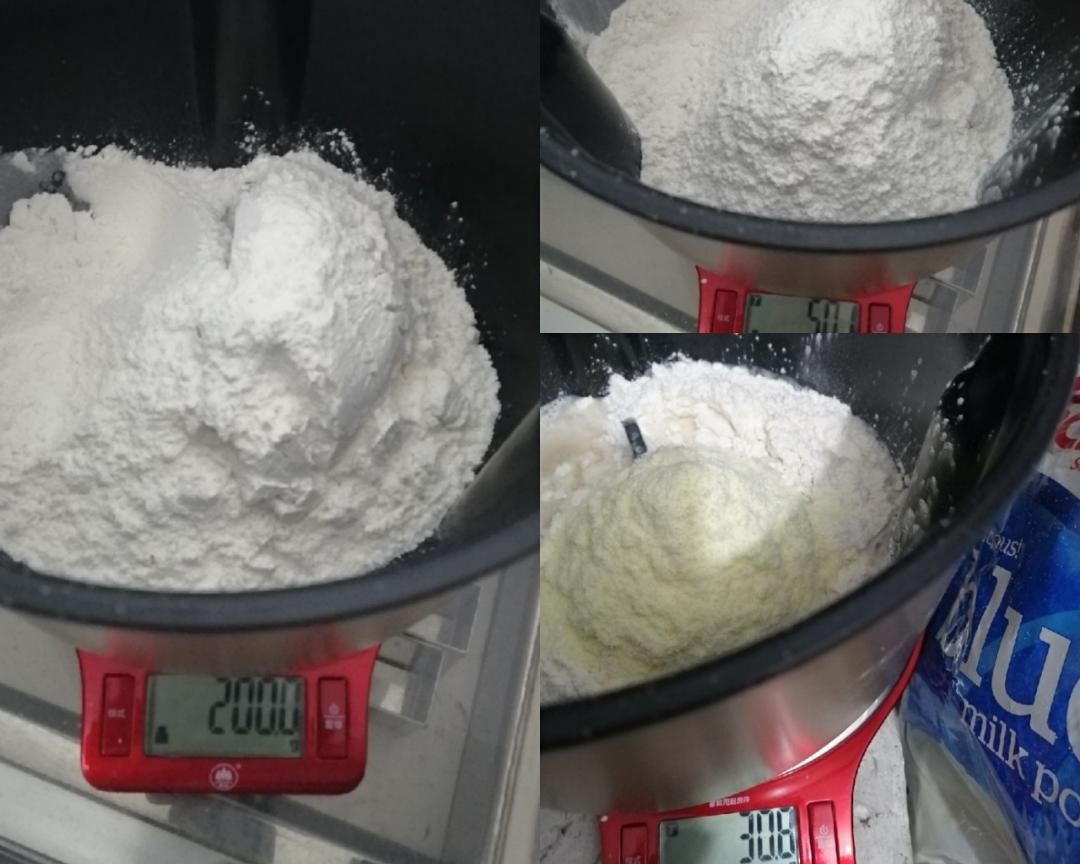 纯奶手撕吐司的做法 步骤1
