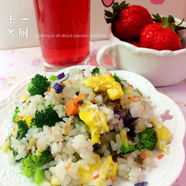 胡萝卜蛋炒饭