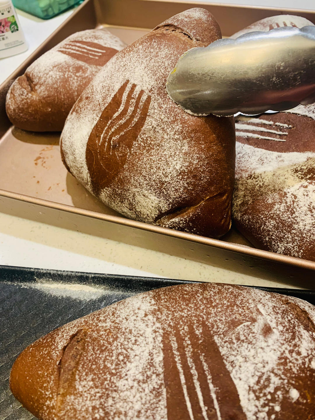 抹茶芋泥麻薯软欧包🍃夏日小清新