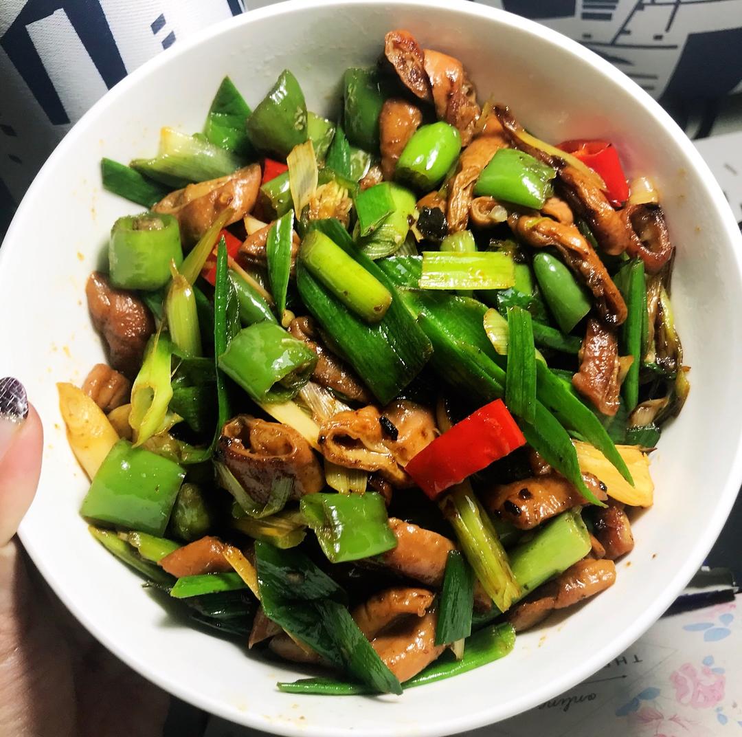 青蒜杭椒小炒肥肠【食材包操作说明】