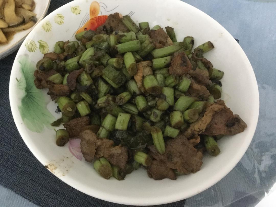 四季豆炒肉