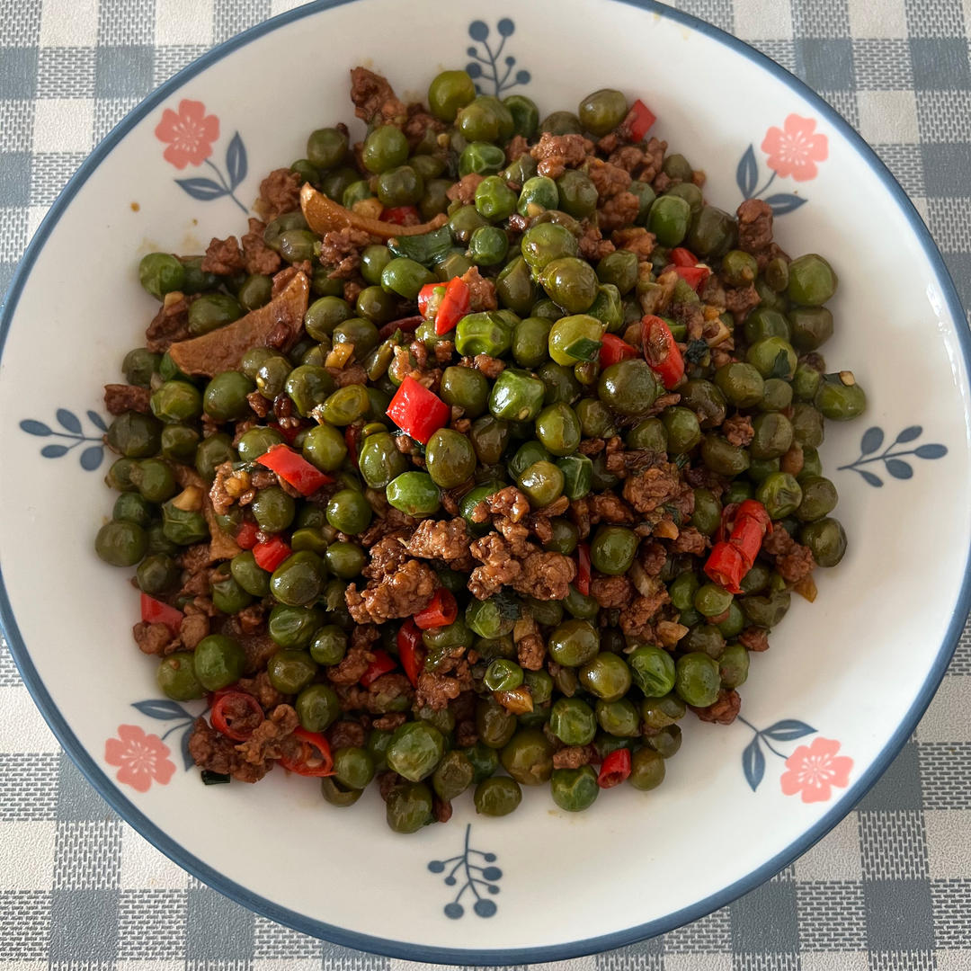超下饭的豌豆肉沫