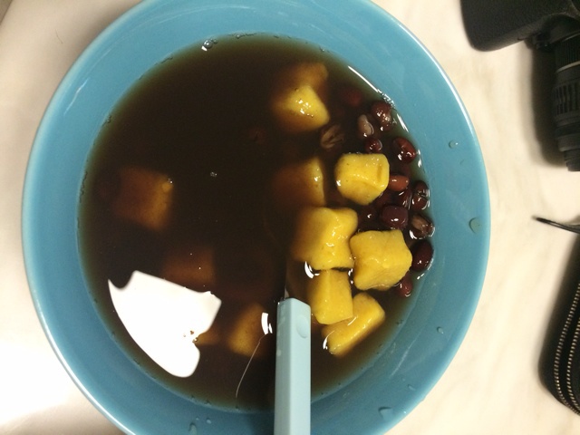 芋圆红豆汤
