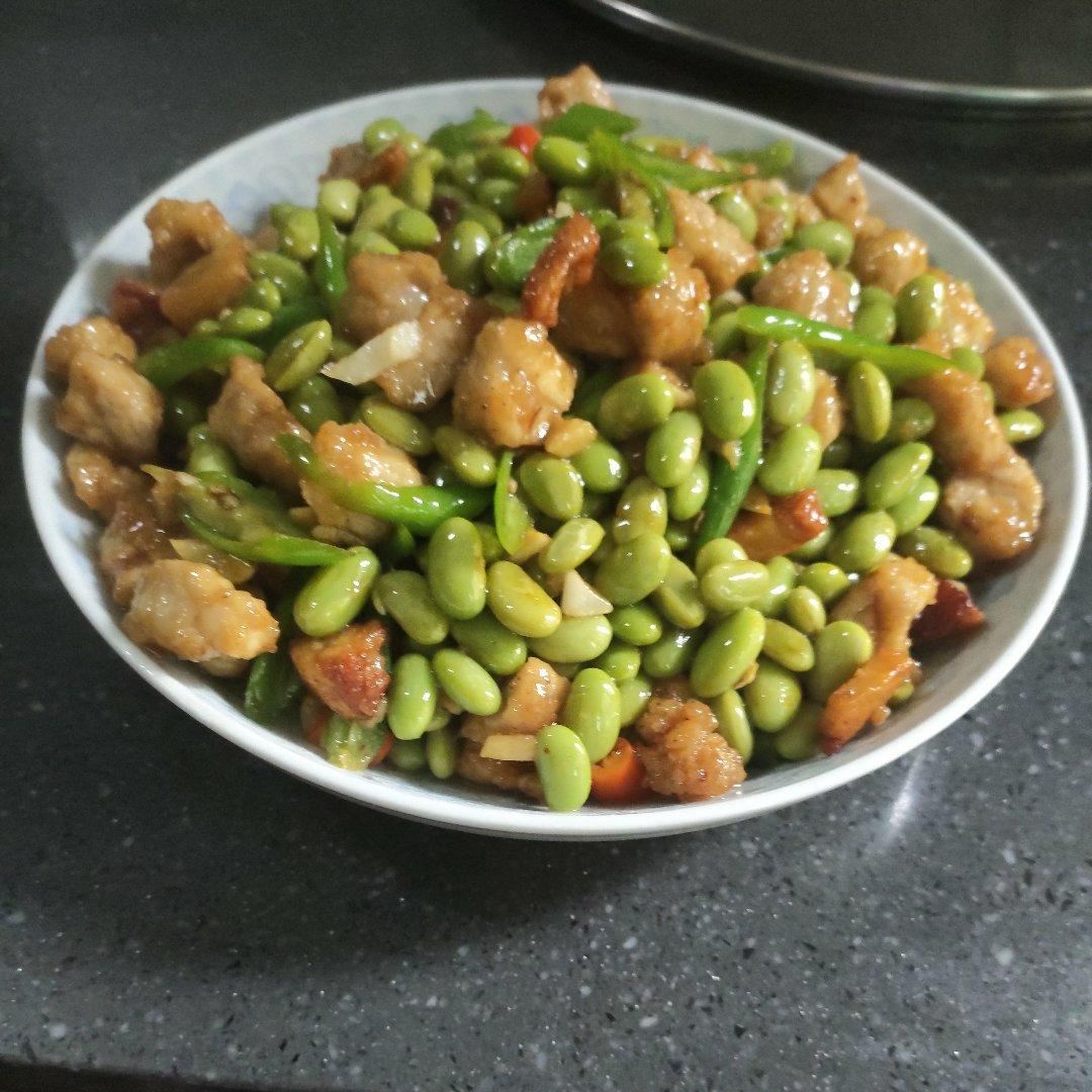 毛豆炒肉（米饭杀手系列八）