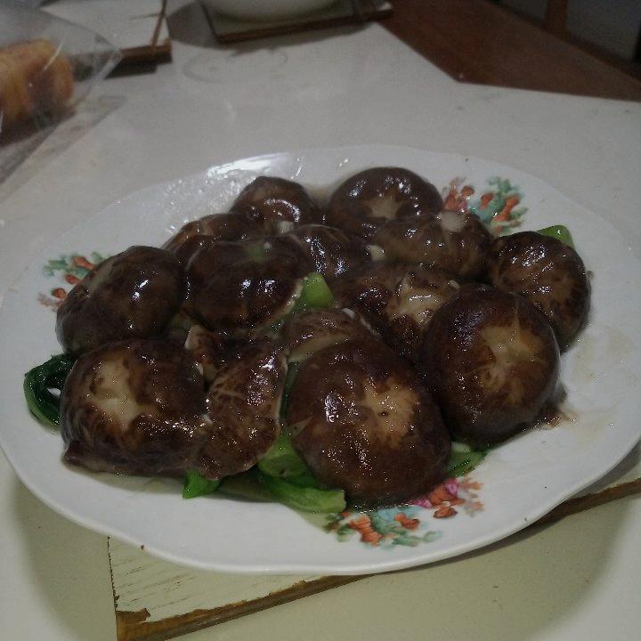 蚝油香菇小油菜