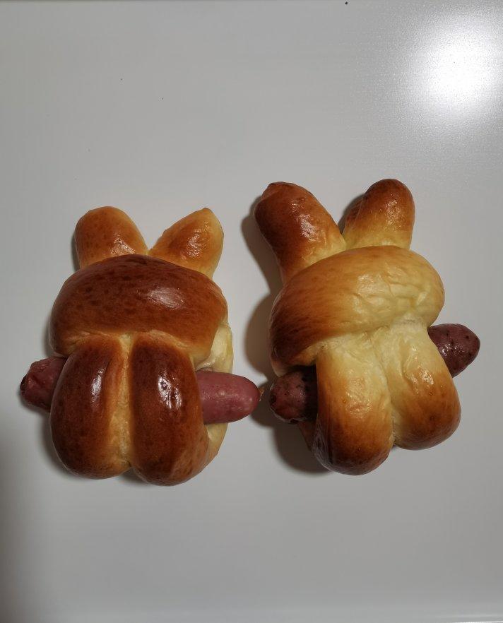 小兔子热狗包