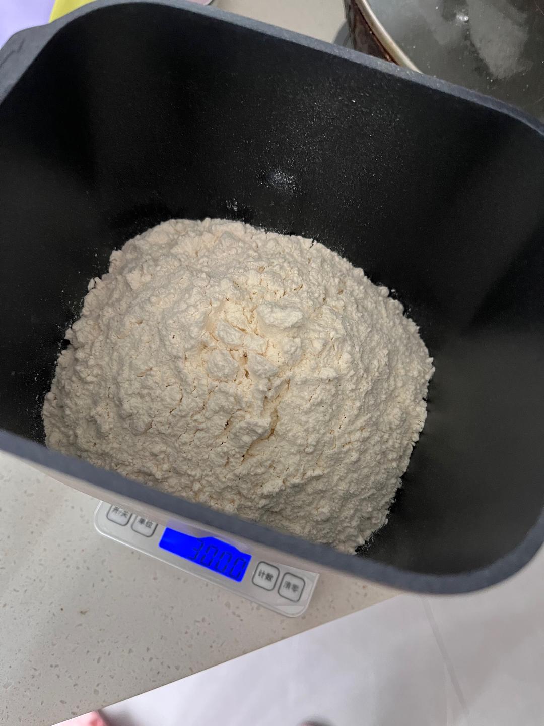 纯奶手撕吐司的做法 步骤1