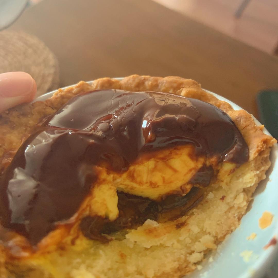 【跟做有奖】🍫网红巧克力爆浆脏脏蛋挞