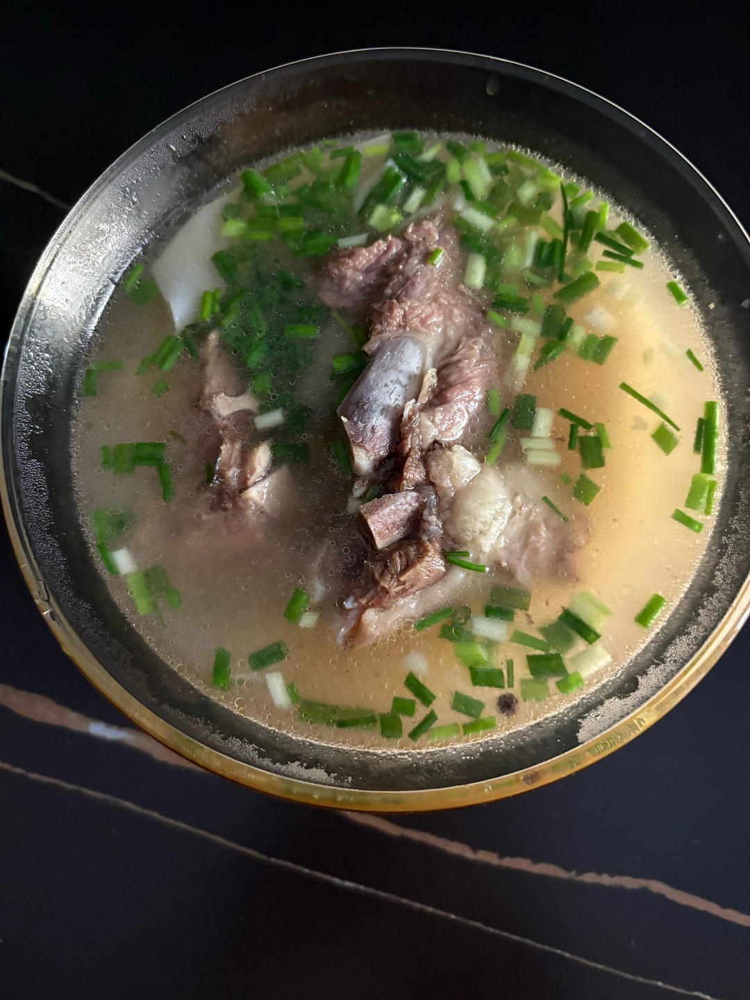 不膻又好喝的羊肉汤