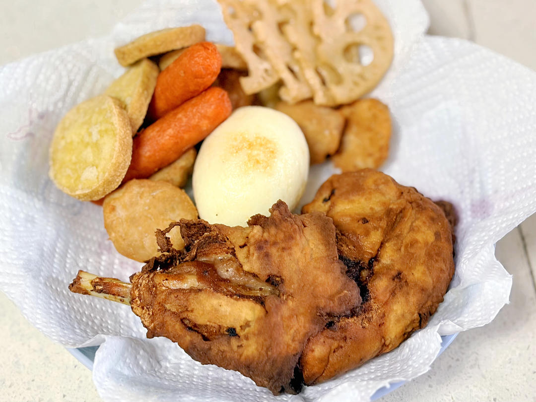 不用炸鸡粉也可以炸出酥脆炸鸡腿