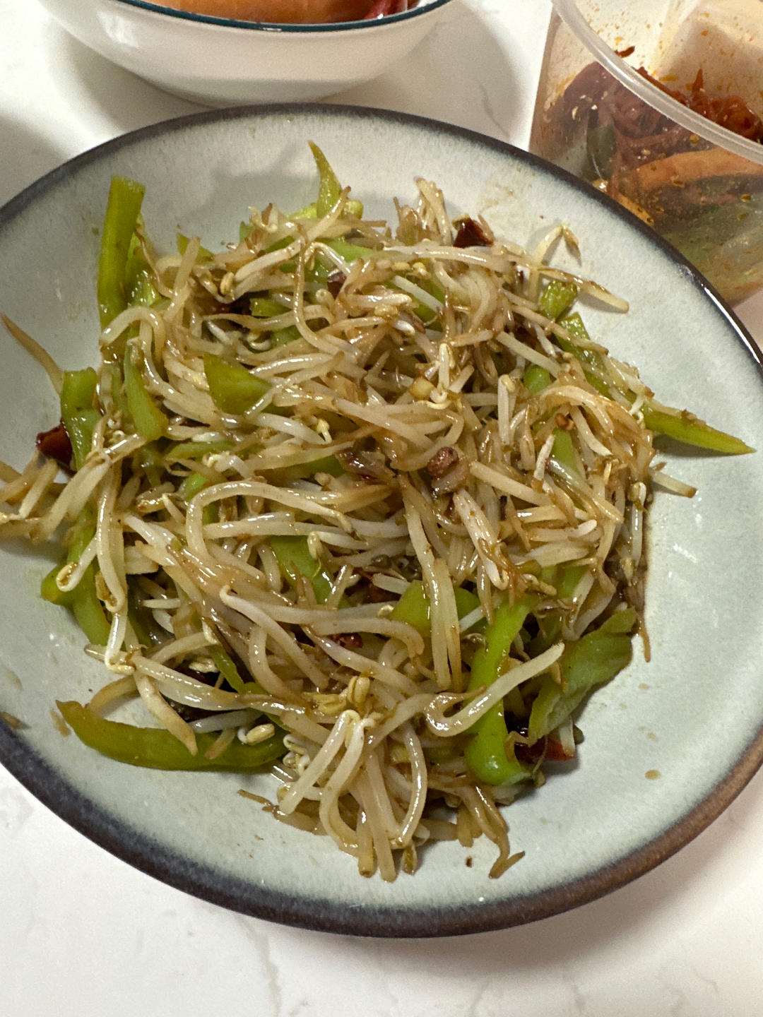 夏日必备酸辣爽口醋溜绿豆芽