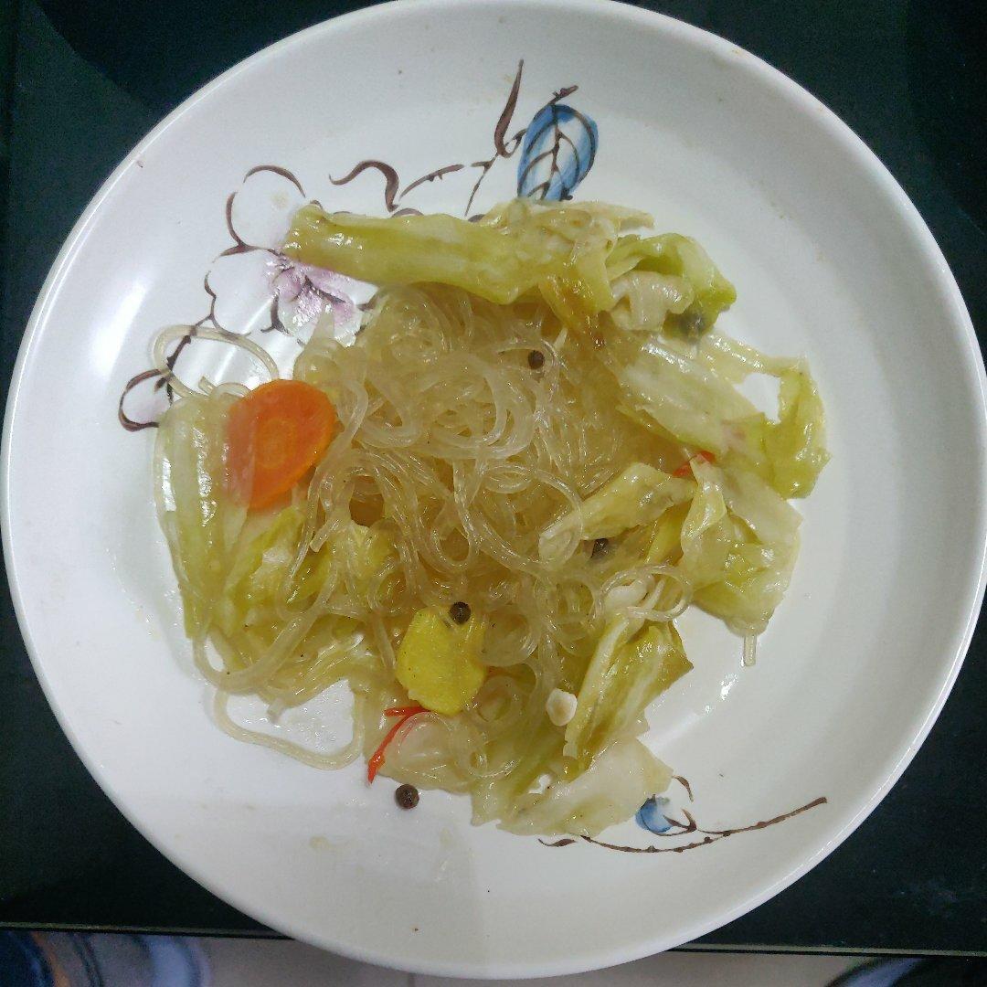 酸菜炒粉条