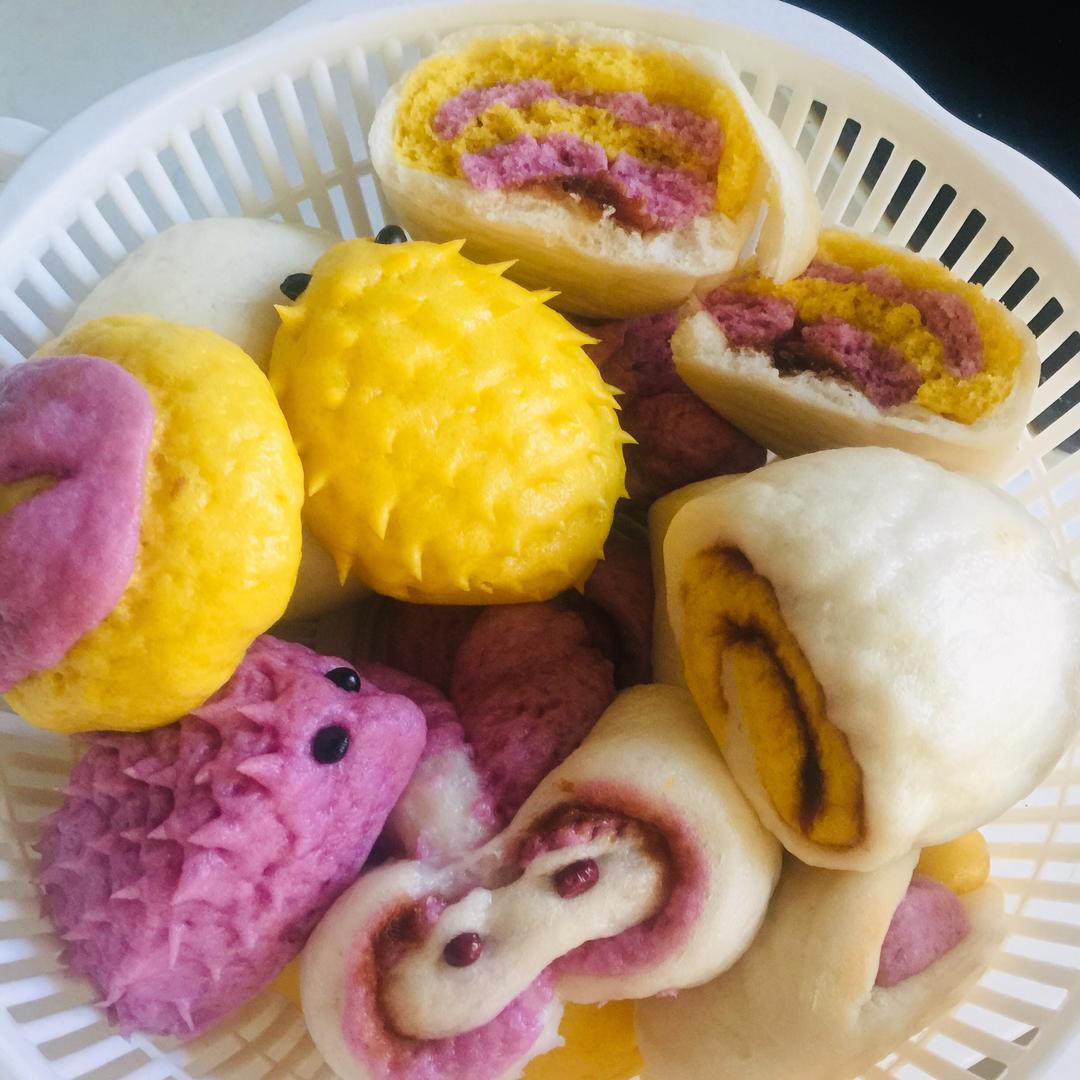 墨非的彩色馒头