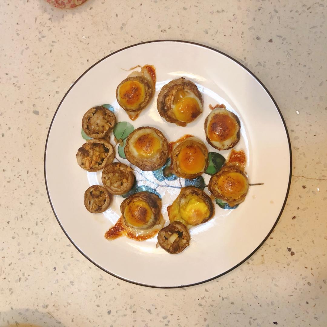 香烤口蘑鹌鹑蛋