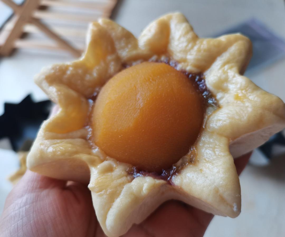 黄桃乳酪包｜岁末的小太阳