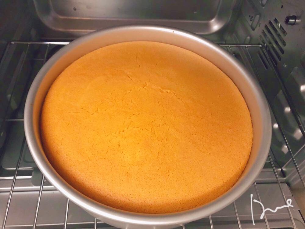 8寸无油戚风蛋糕的做法