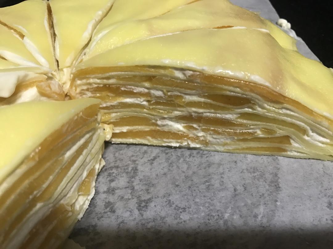 榴莲千层（超软糯蛋皮配方٩( ᐛ )و