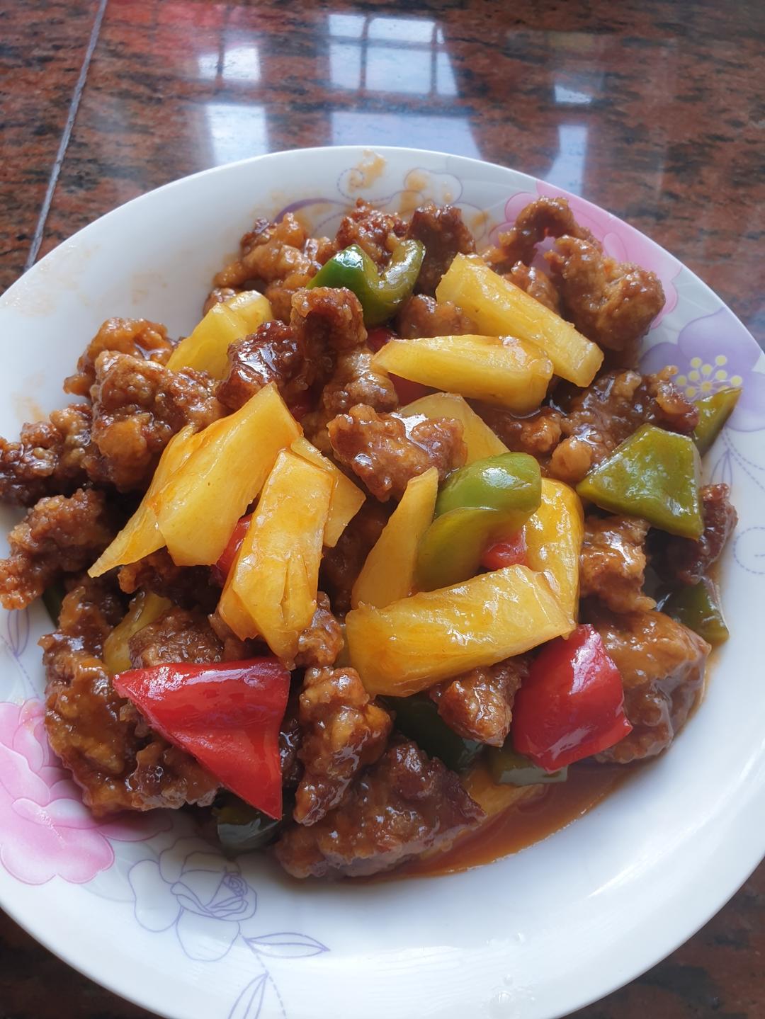 🍍酸甜菠萝咕噜肉