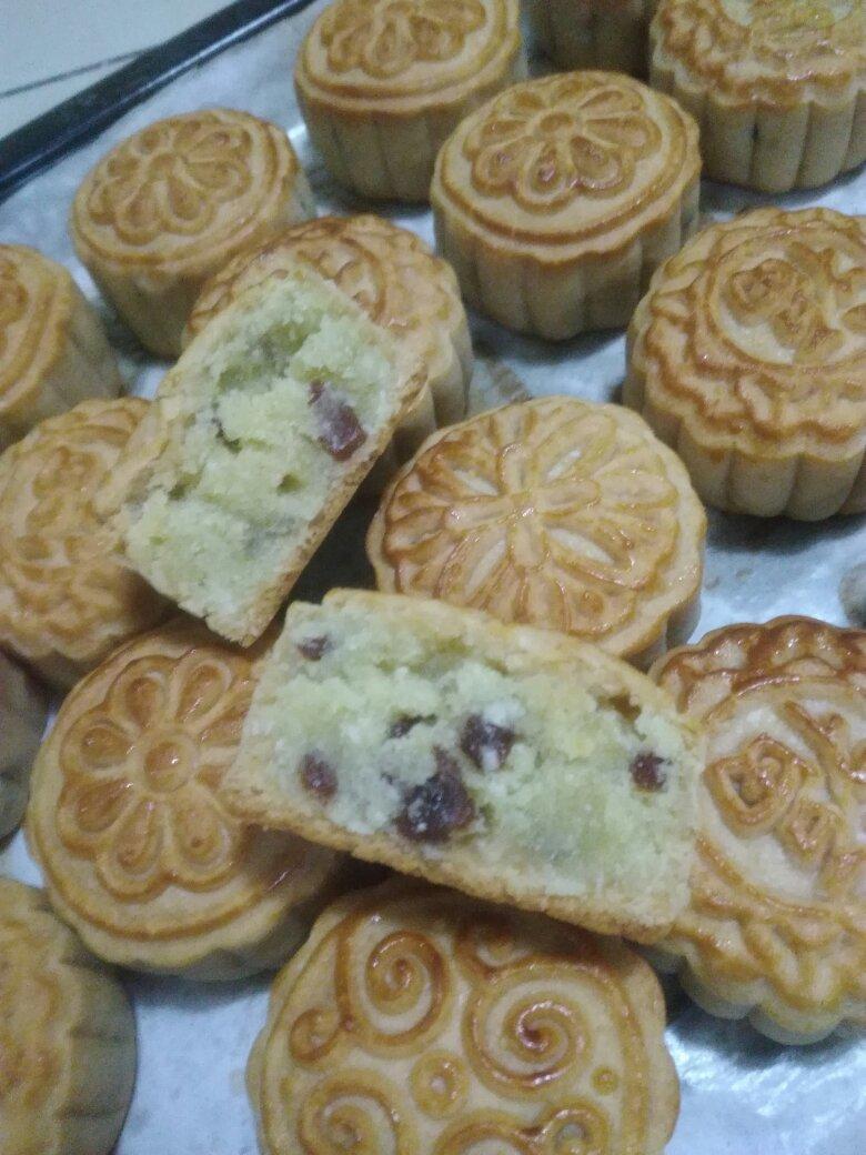 为月饼准备的——椰蓉蔓越莓馅