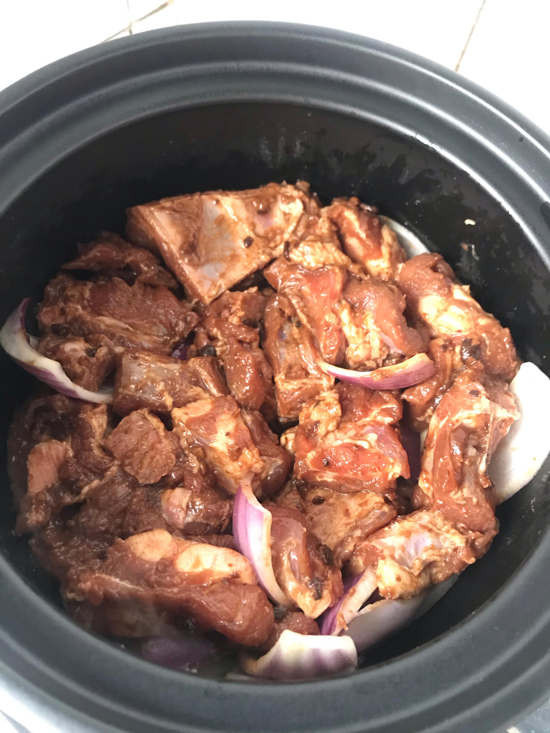 锡纸大蒜焗排骨