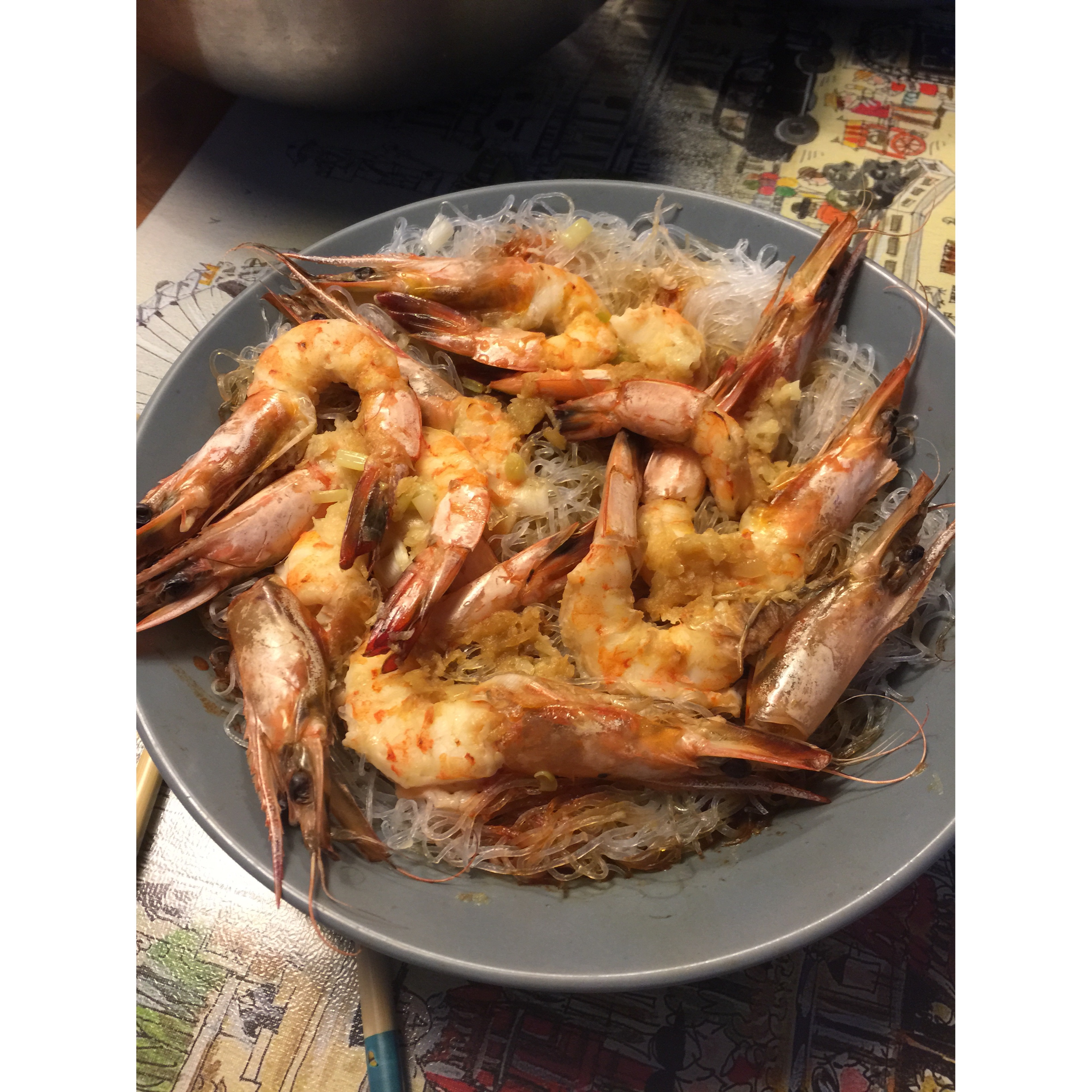 蒜蓉粉丝虾