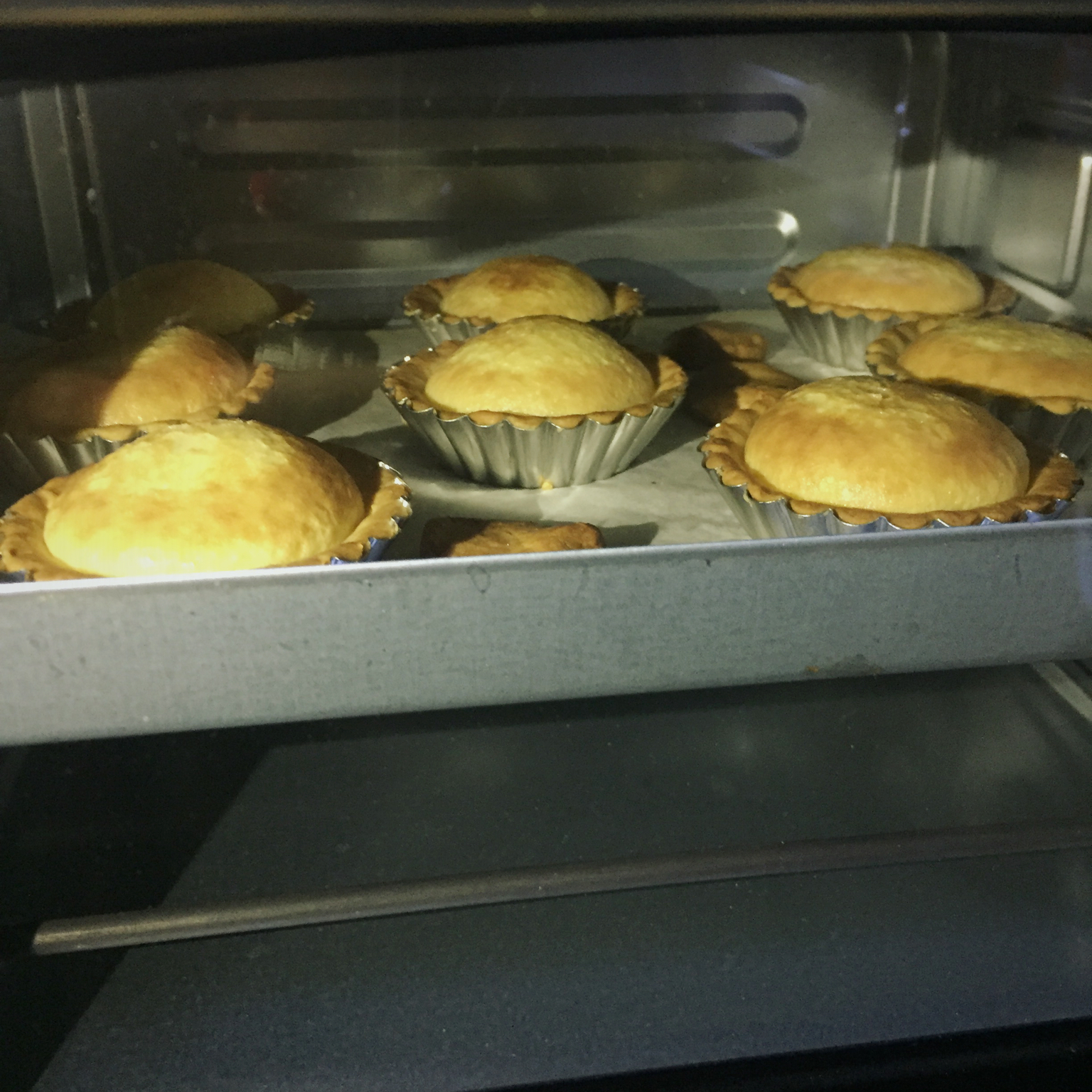 【视频食谱】不用开酥的曲奇蛋挞