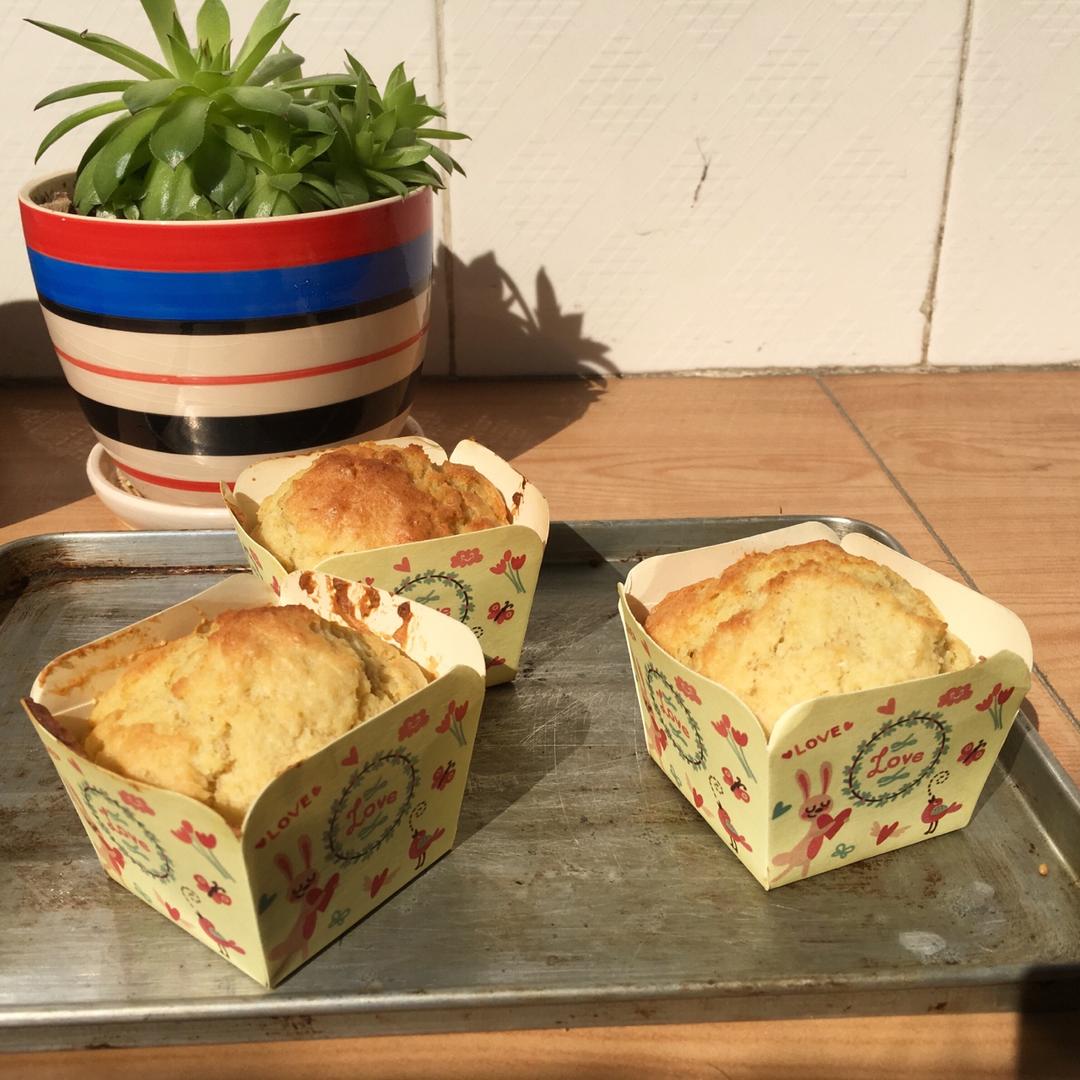 豆渣麦芬。