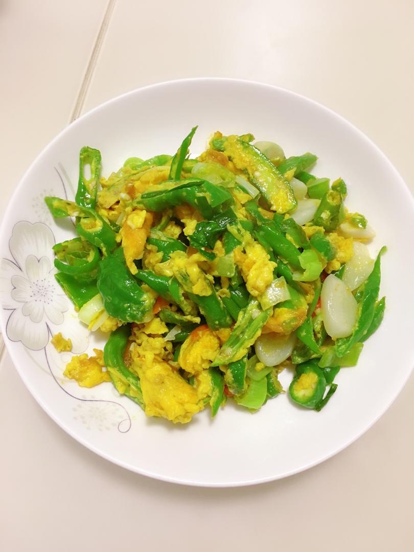 尖椒炒鸡蛋