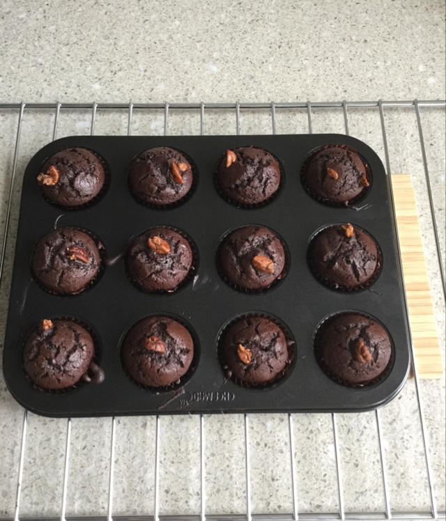 布朗尼杯子蛋糕