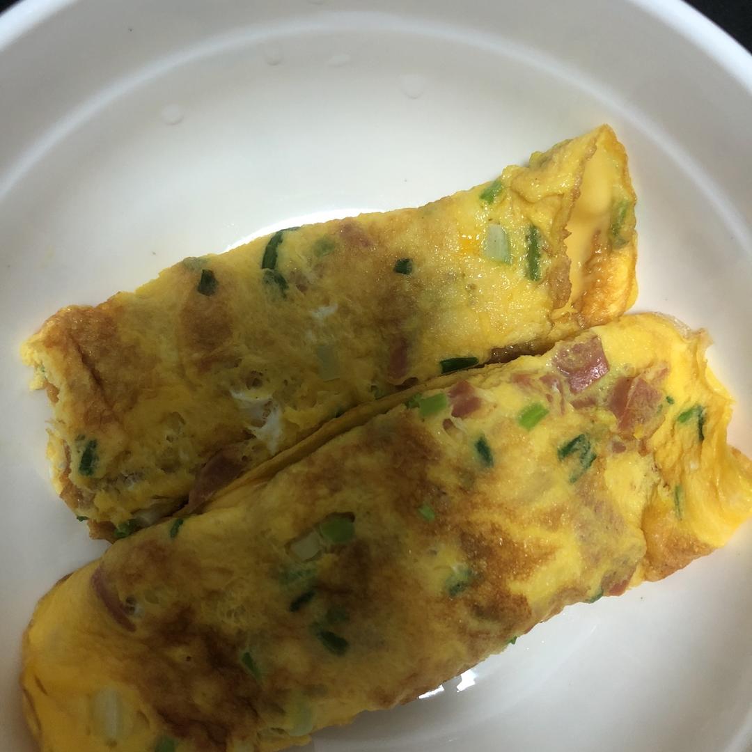 香肠芝士葱蛋烧