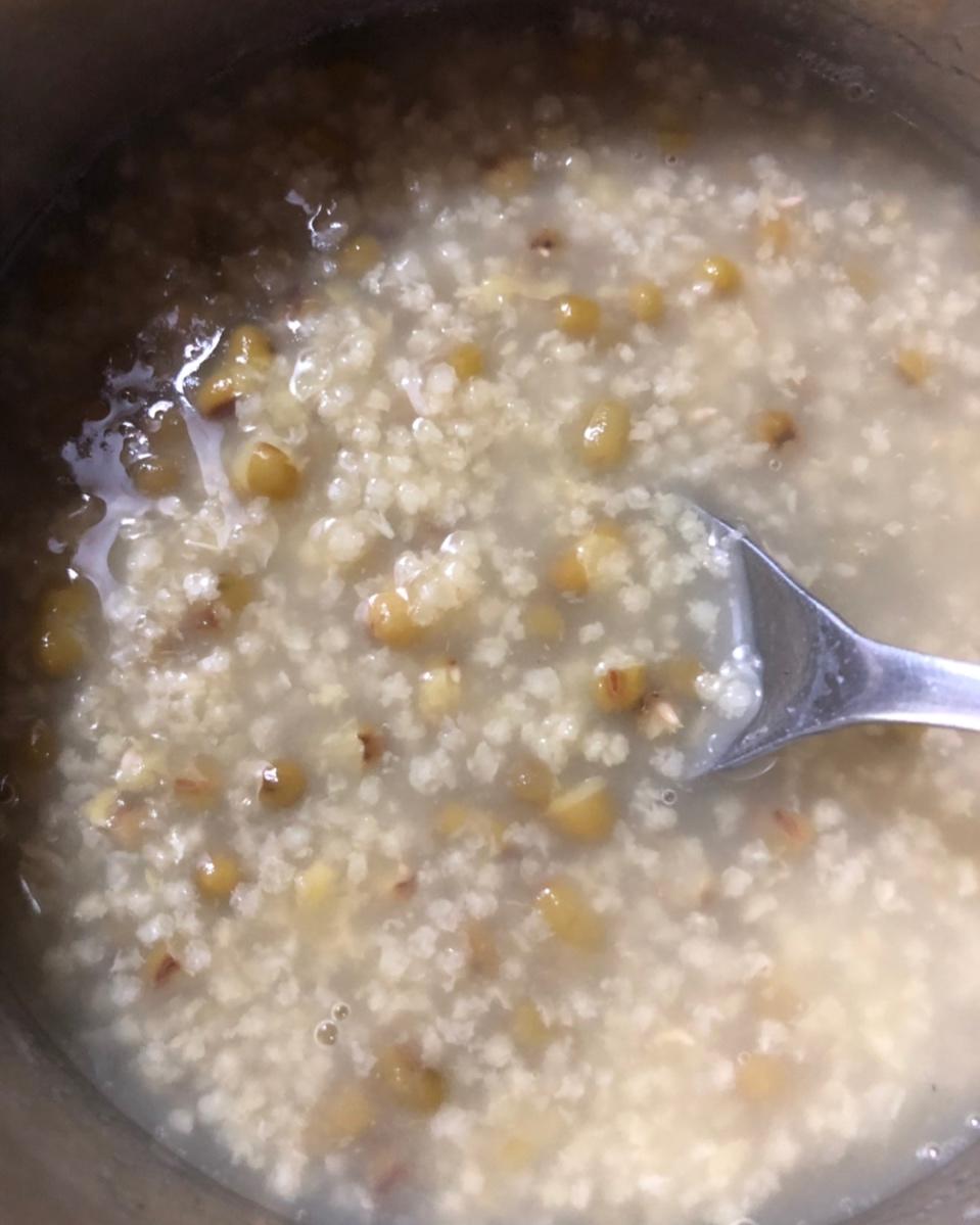 小米绿豆粥