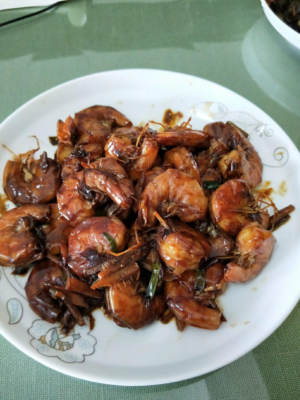 红红火火 不用番茄酱做油焖大虾