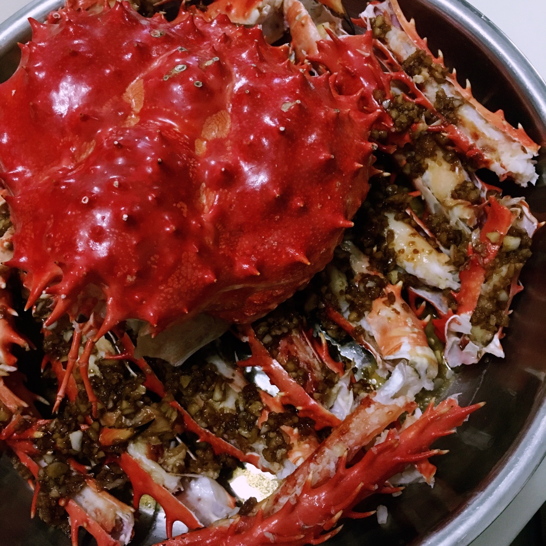 蒜蓉帝王蟹