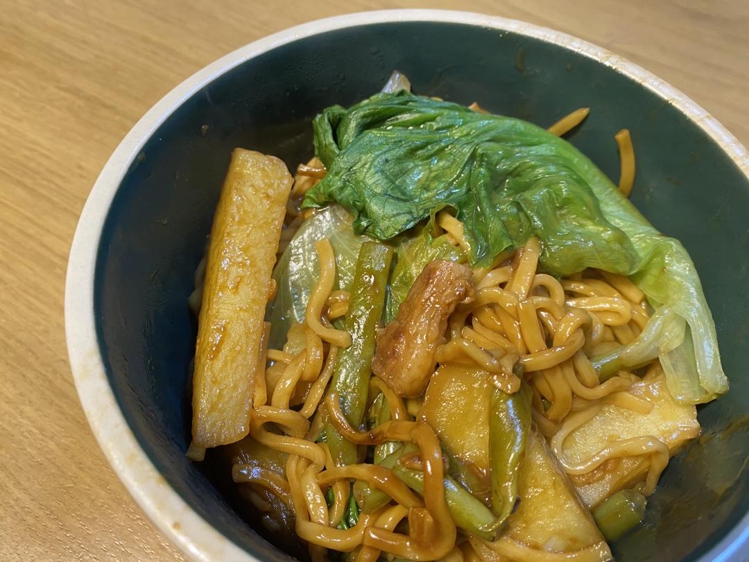 豆角焖面