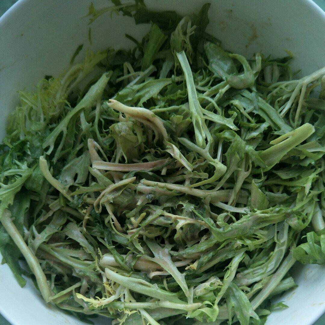 麻酱拌苦菊