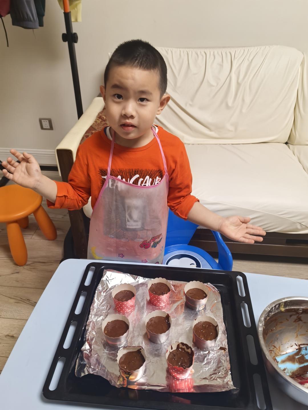 香蕉巧克力马芬