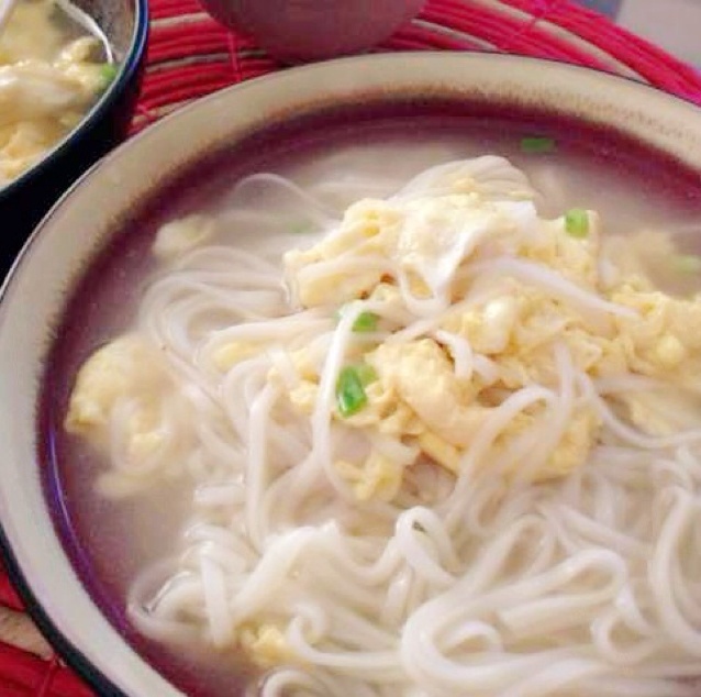 小葱麻油酱油面