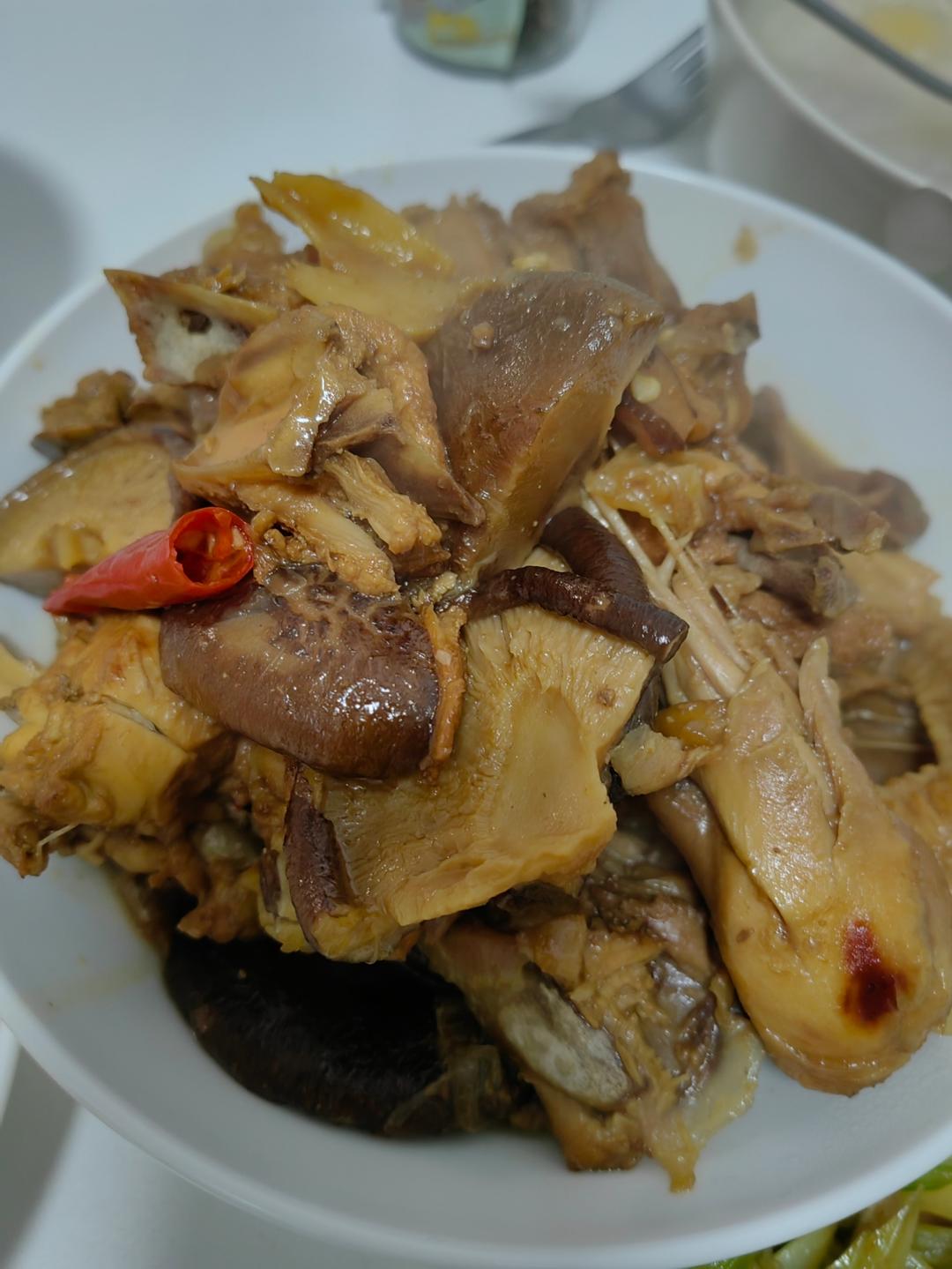 家常炖鸡块