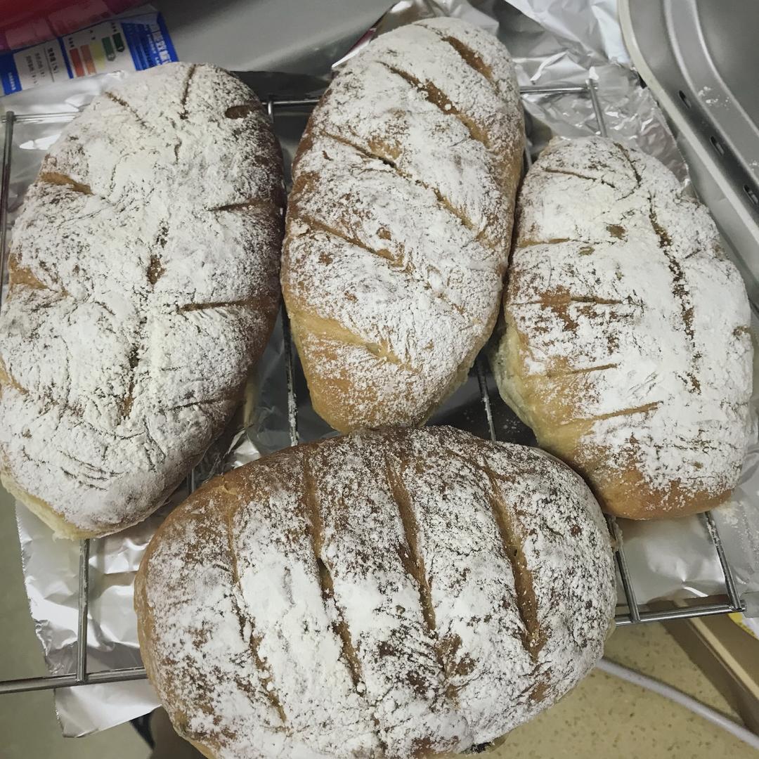 全麦核桃包～软欧包