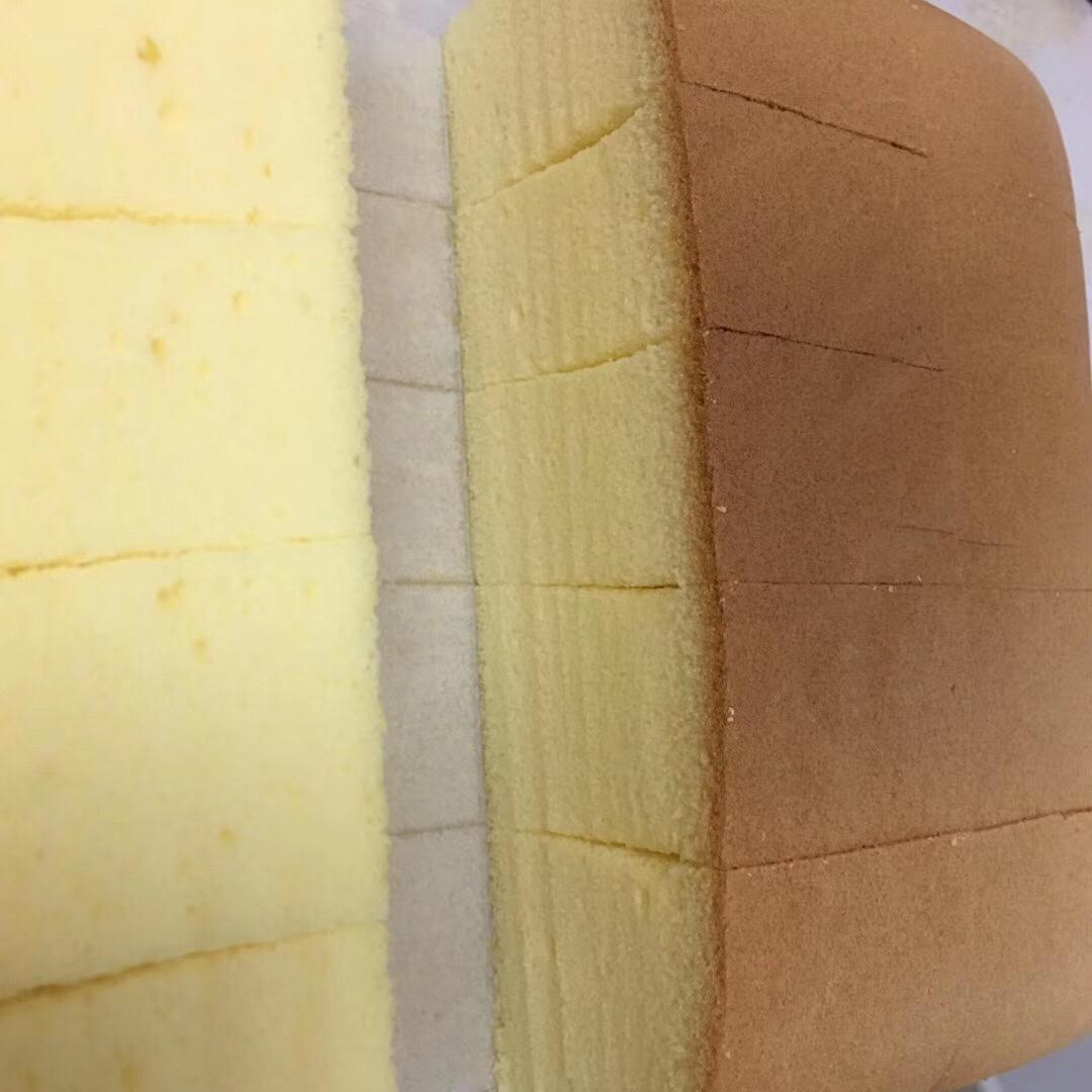 超级无敌好吃的古早蛋糕。