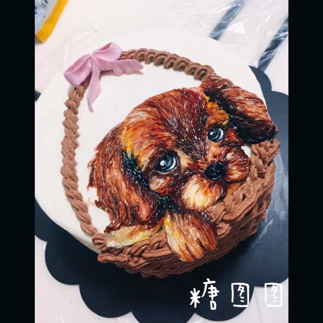手绘蛋糕
