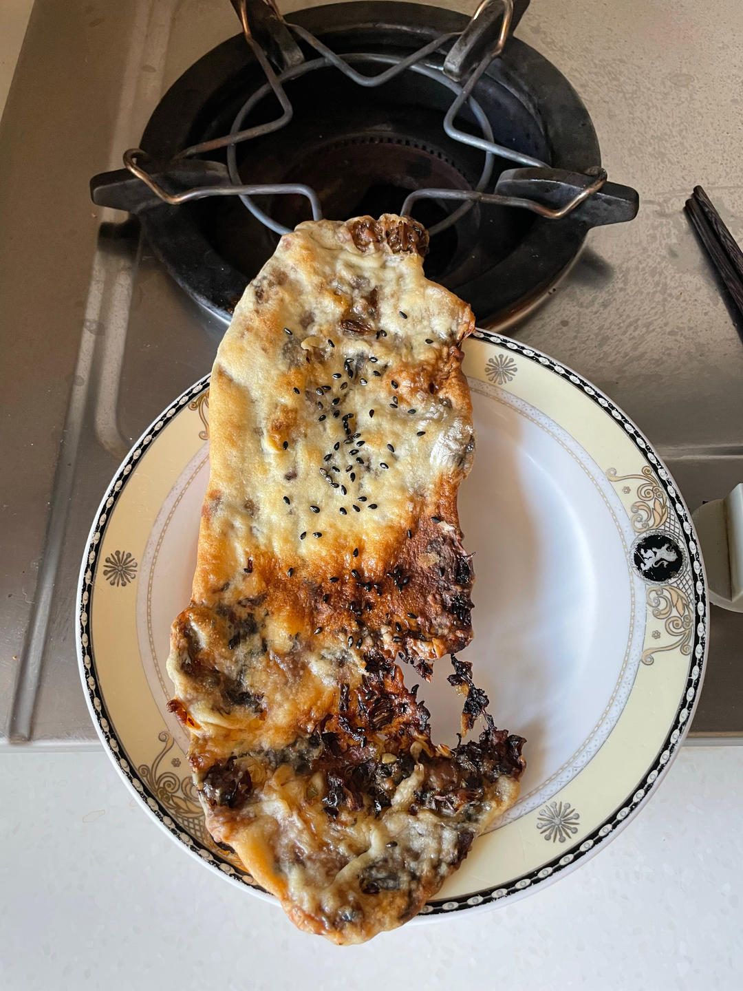 好吃到爆的梅干菜肉锅盔