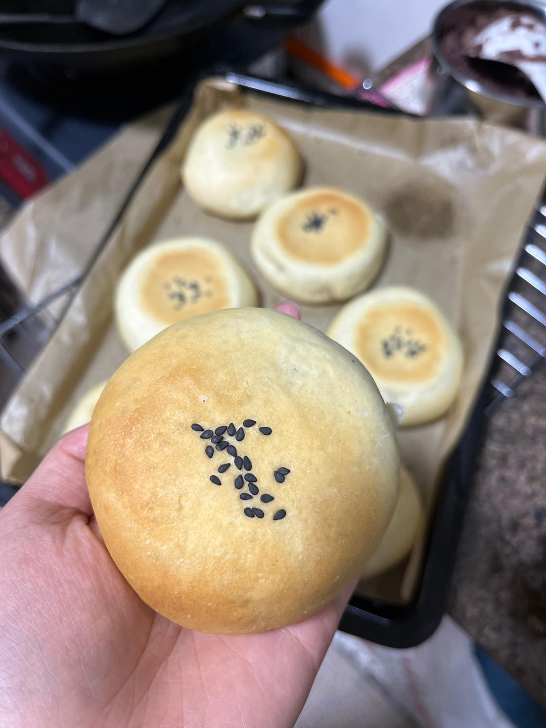 日式红豆包